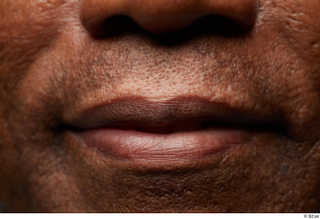 HD Face Skin Everson Baker face lips mouth skin pores…